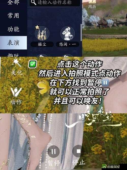 天涯明月刀手游拍照技巧与攻略